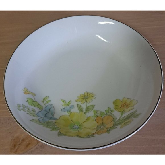 COPY - Vintage Ekco International Spring Bouquet Fine China Dessert Bowls - Picture 1 of 6